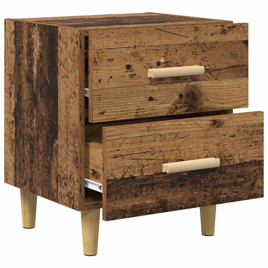 Ormarić za krevet Staro drvo 40 x 35 x 47.5cm Konstruirano drvo