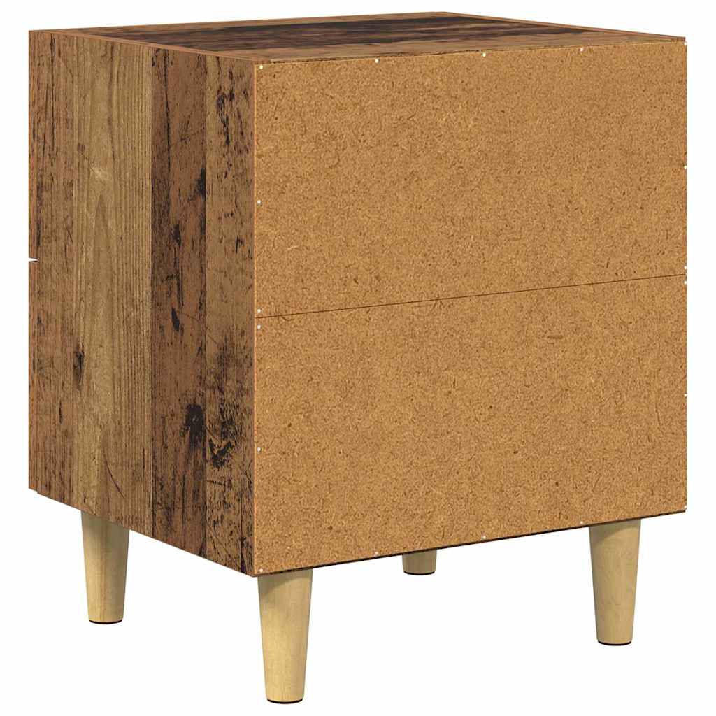 Ormarić za krevet Staro drvo 40 x 35 x 47.5cm Konstruirano drvo