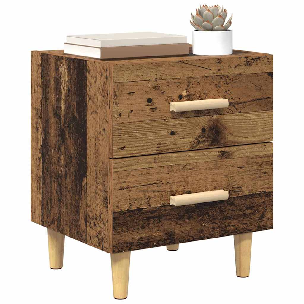 Ormarić za krevet Staro drvo 40 x 35 x 47.5cm Konstruirano drvo