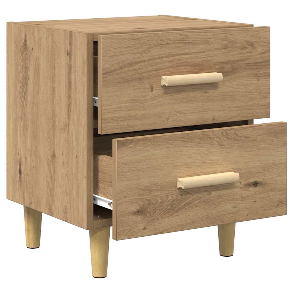 Ormarić za krevet 2 pcs Umjetnički hrast 40 x 35 x 47.5cm