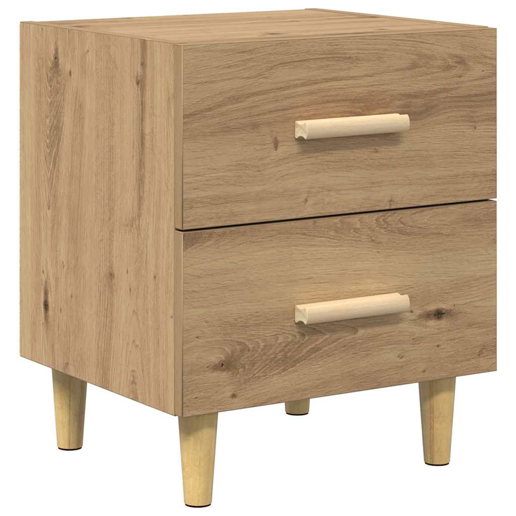 Ormarić za krevet 2 pcs Umjetnički hrast 40 x 35 x 47.5cm
