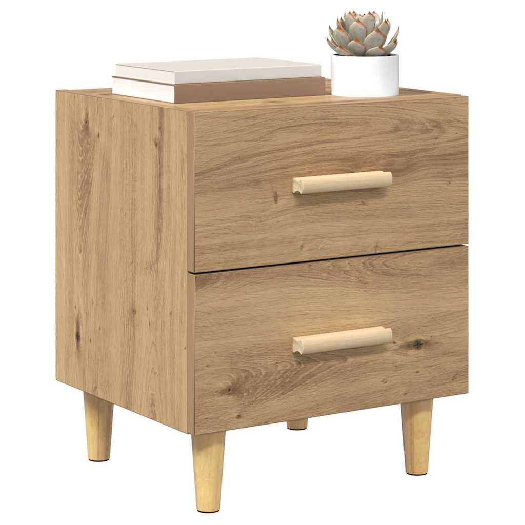 Ormarić za krevet 2 pcs Umjetnički hrast 40 x 35 x 47.5cm