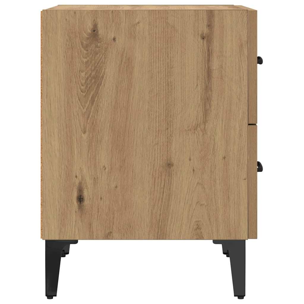 Ormarić za krevet 2 pcs Umjetnički hrast 40 x 35 x 47,5 cm