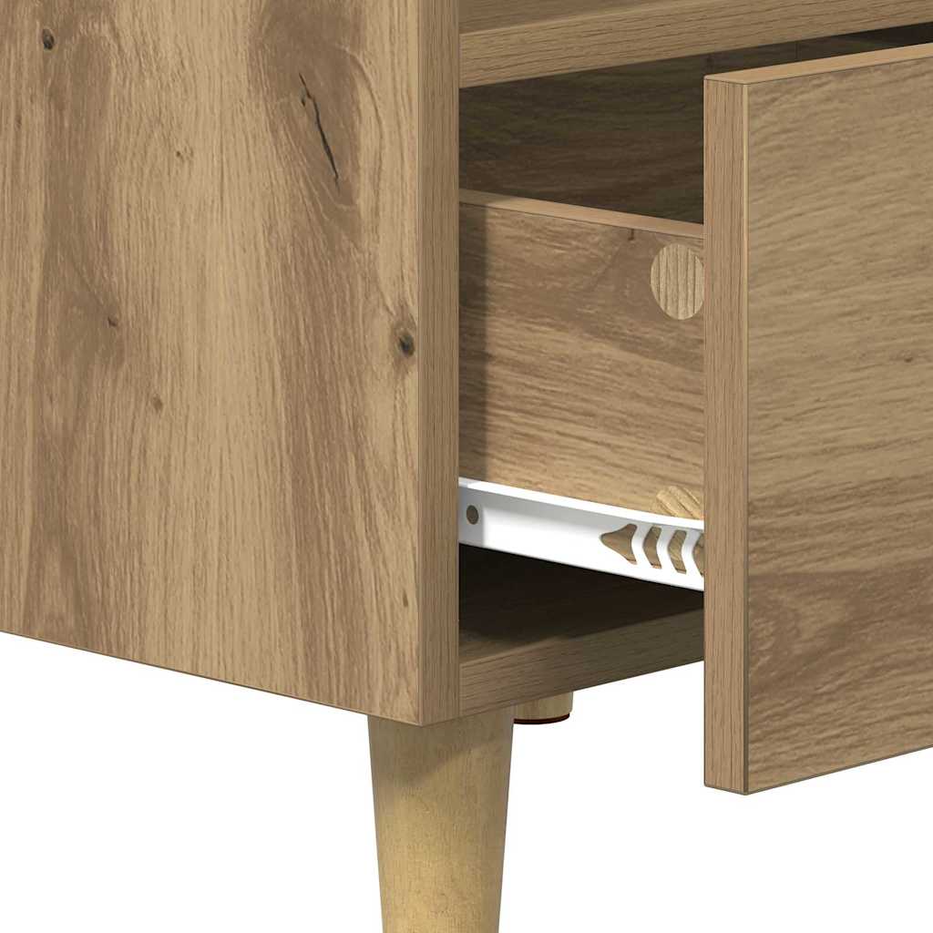 Noćni ormar s ladicama 2 pcs Umjetnički hrast 40 x 35 x 47 cm