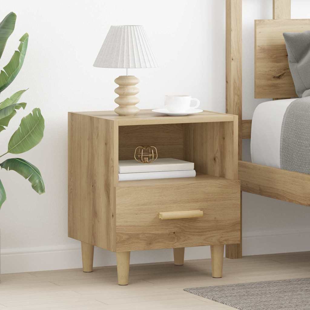 Noćni ormar s ladicama 2 pcs Umjetnički hrast 40 x 35 x 47 cm