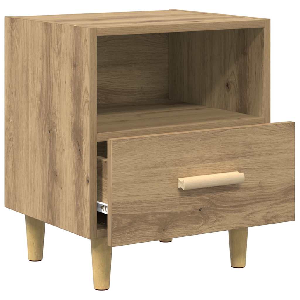 Noćni ormar s ladicama 2 pcs Umjetnički hrast 40 x 35 x 47 cm