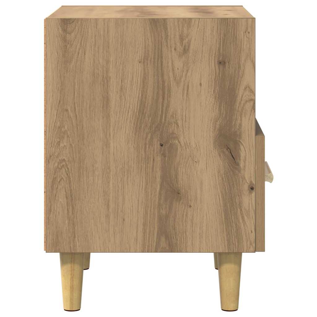 Noćni ormar s ladicama 2 pcs Umjetnički hrast 40 x 35 x 47 cm