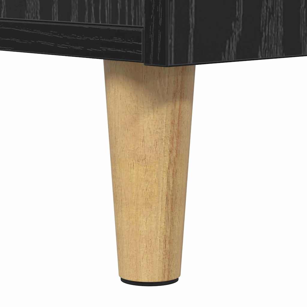 Noćni ormar Crni hrast 40 x 35 x 47 cm Konstruirano drvo