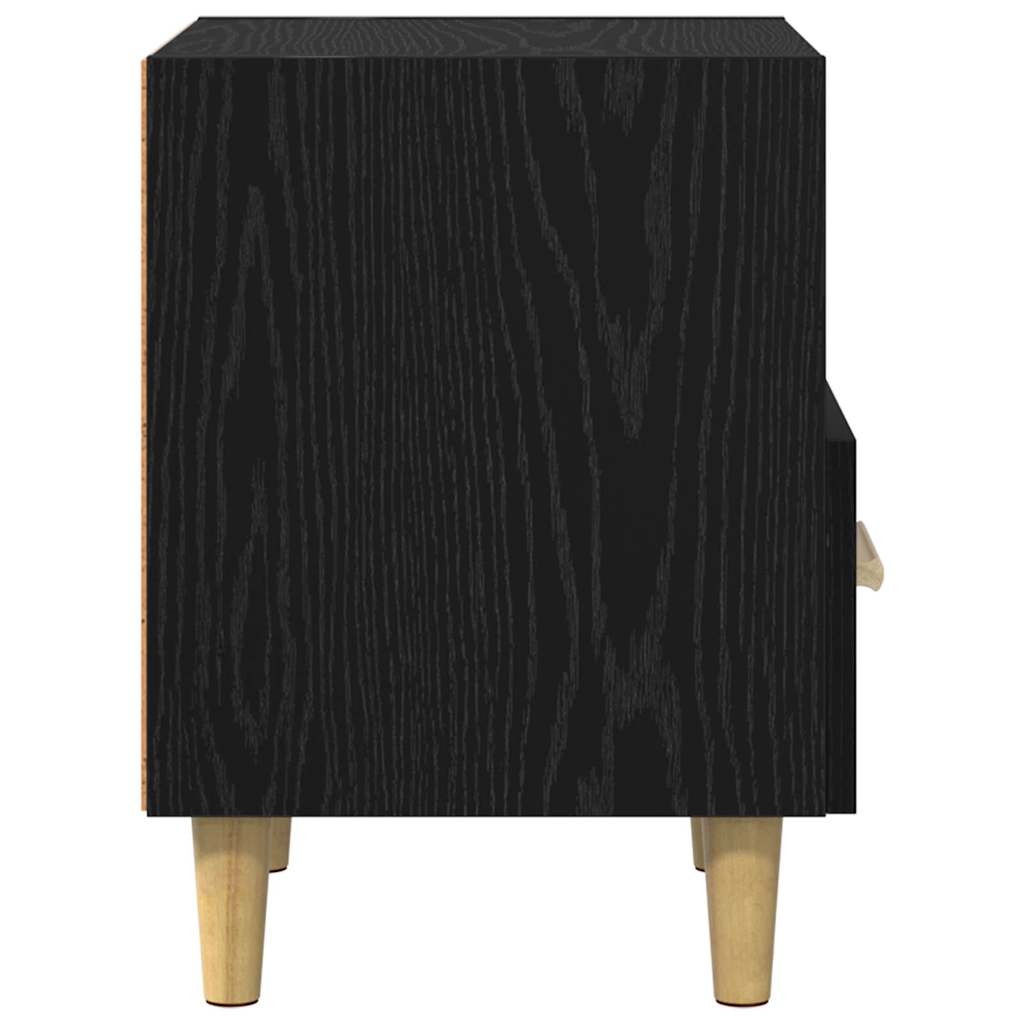 Noćni ormar Crni hrast 40 x 35 x 47 cm Konstruirano drvo