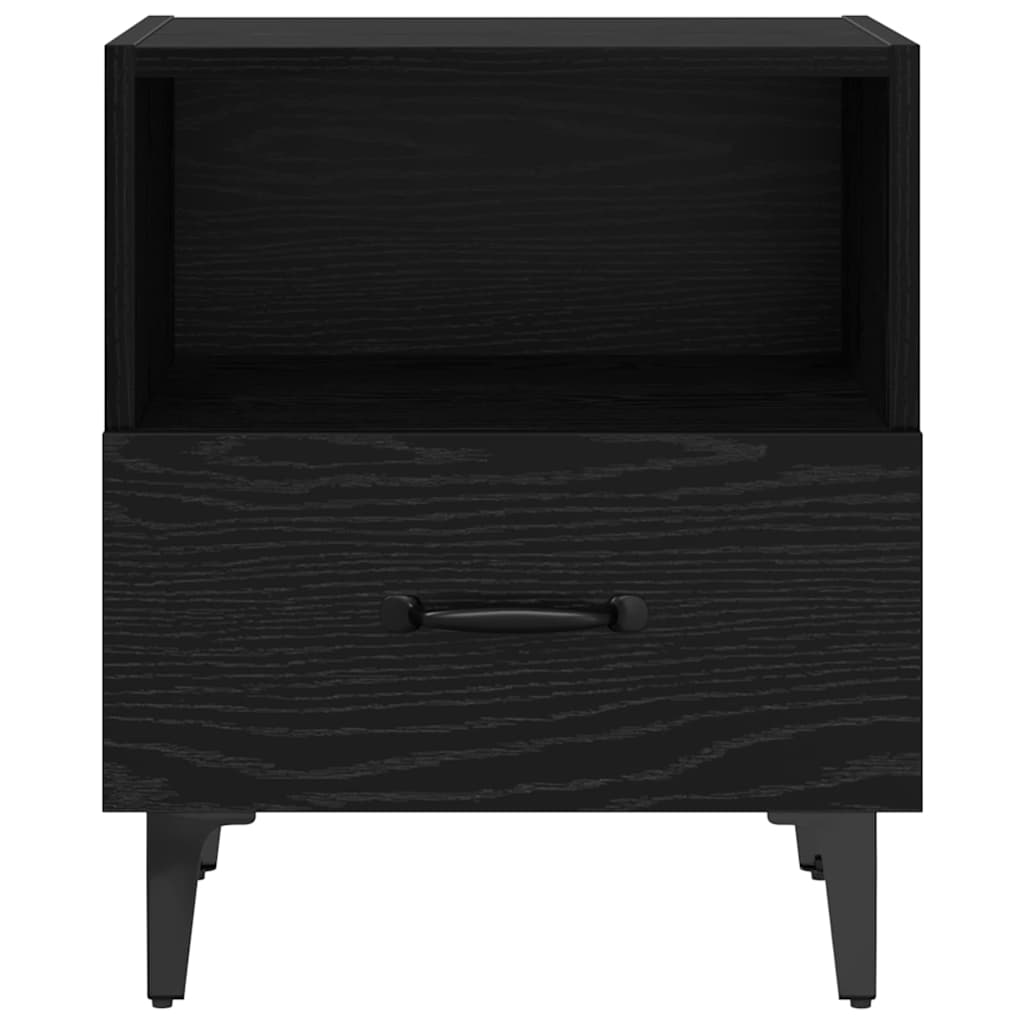 Noćni ormar Crni hrast 40 x 35 x 47.5 cm Konstruirano drvo