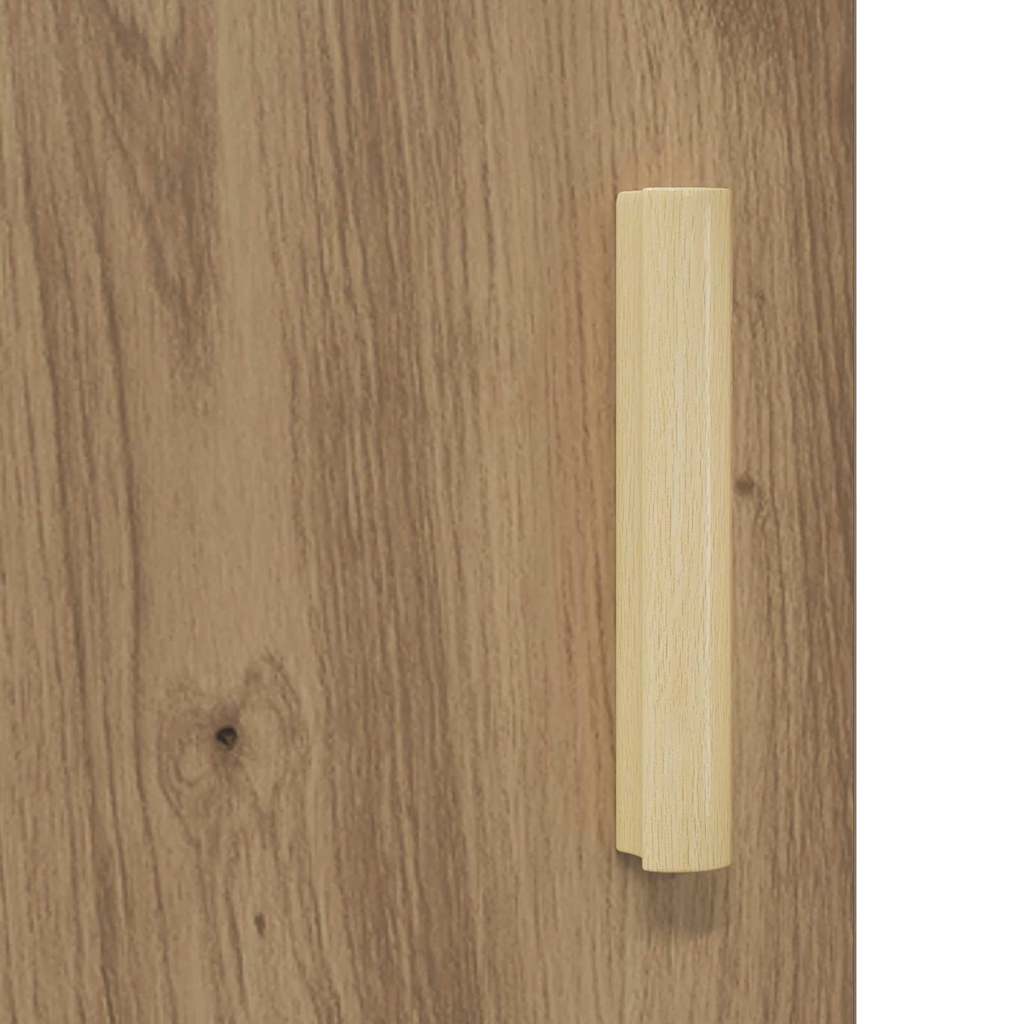 Noćni ormar Zidne 2 pcs Umjetnički hrast 40 x 40 x 50 cm