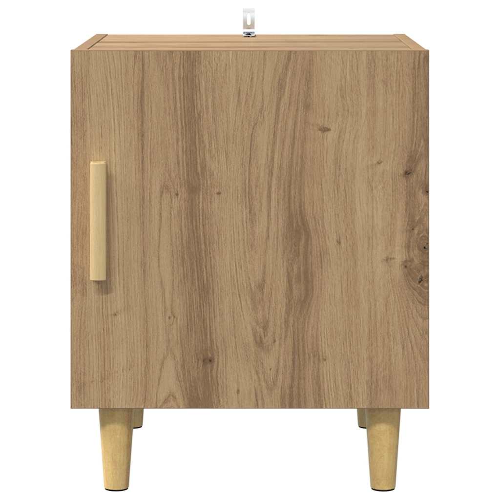 Noćni ormar Zidne 2 pcs Umjetnički hrast 40 x 40 x 50 cm