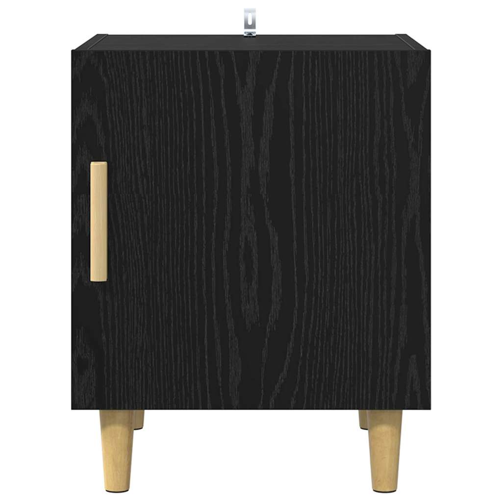 Noćni ormar Zidne Crni hrast 40 x 40 x 50 cm Konstruirano drvo
