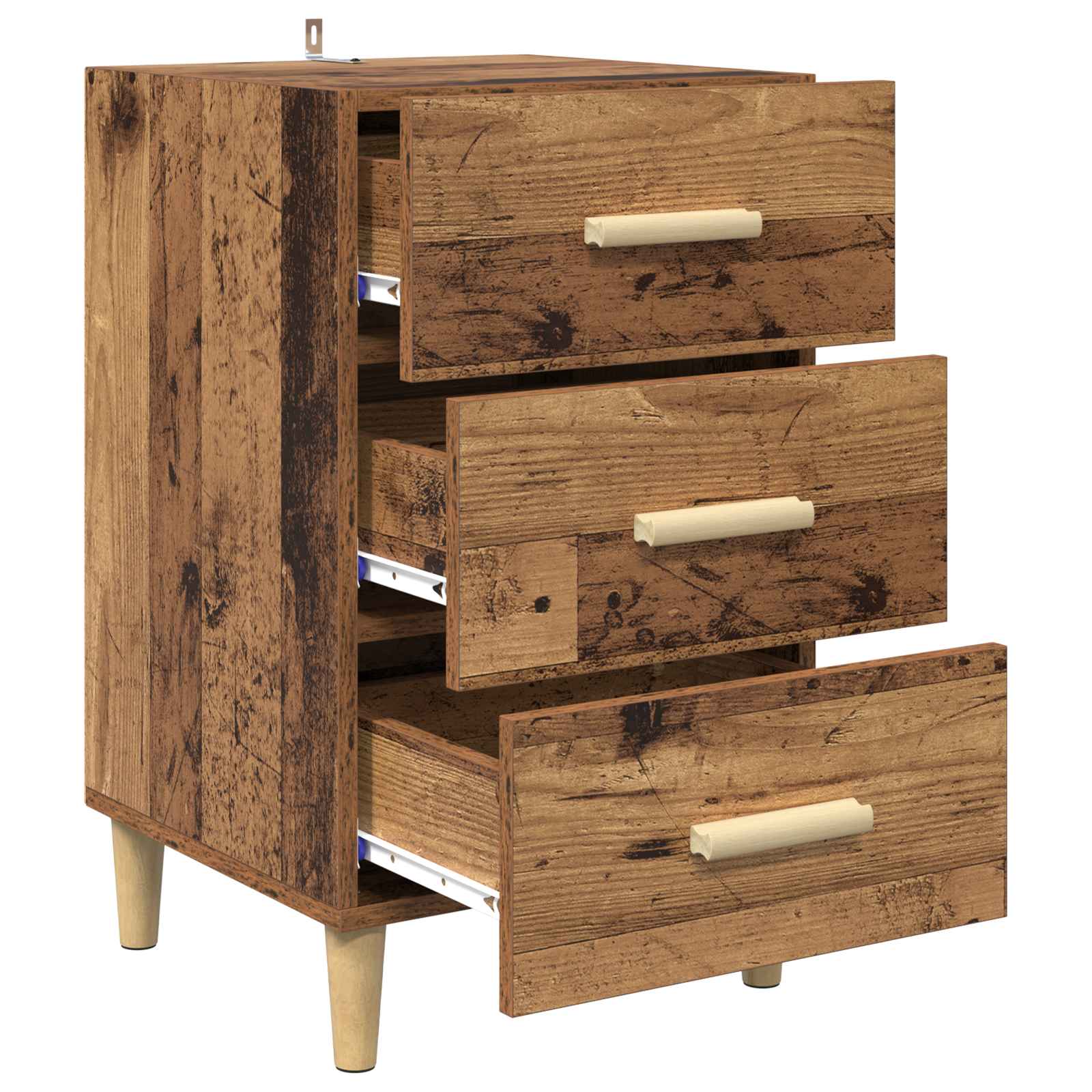 Noćni ormar Staro drvo 40 x 40 x 66 cm Konstruirano drvo