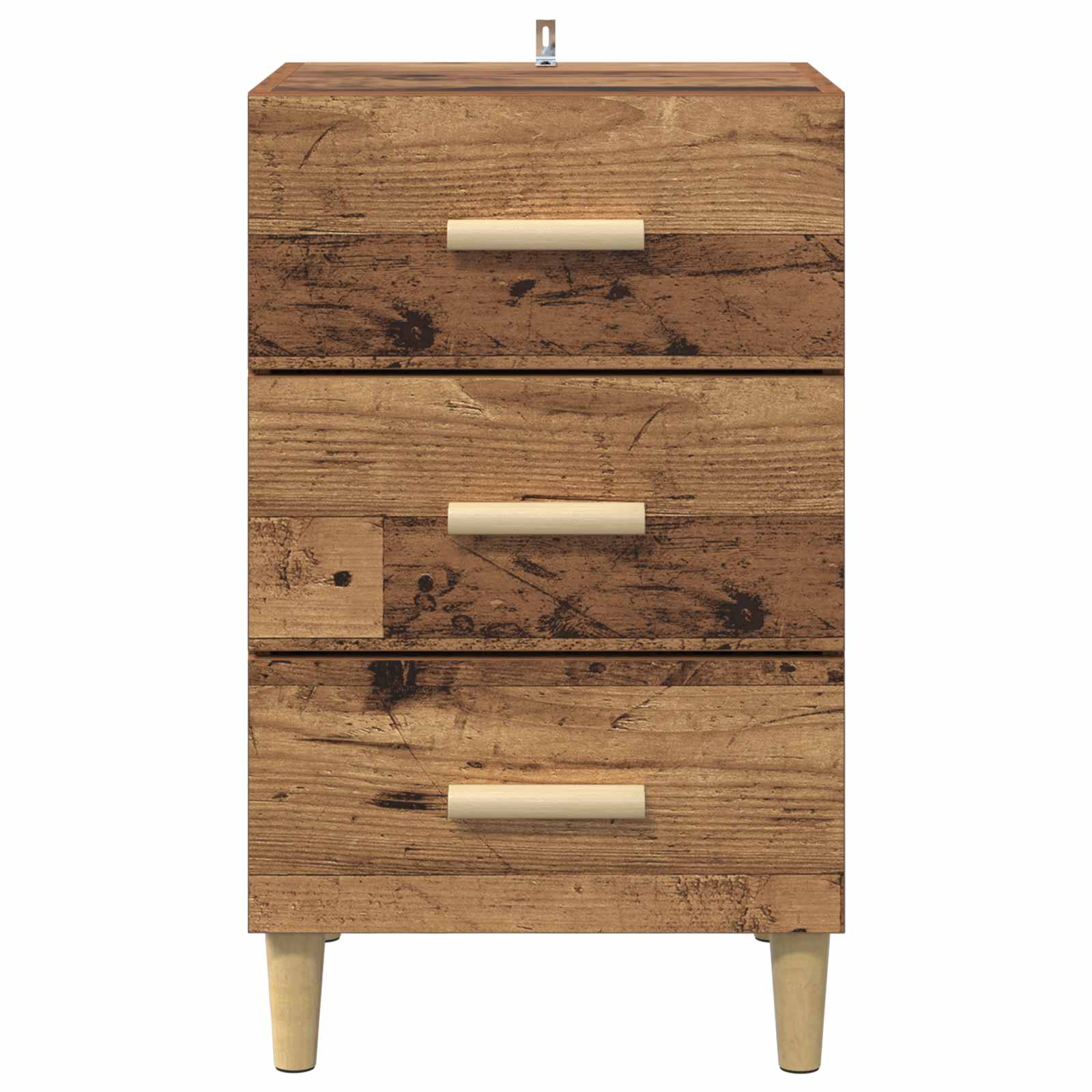 Noćni ormar Staro drvo 40 x 40 x 66 cm Konstruirano drvo