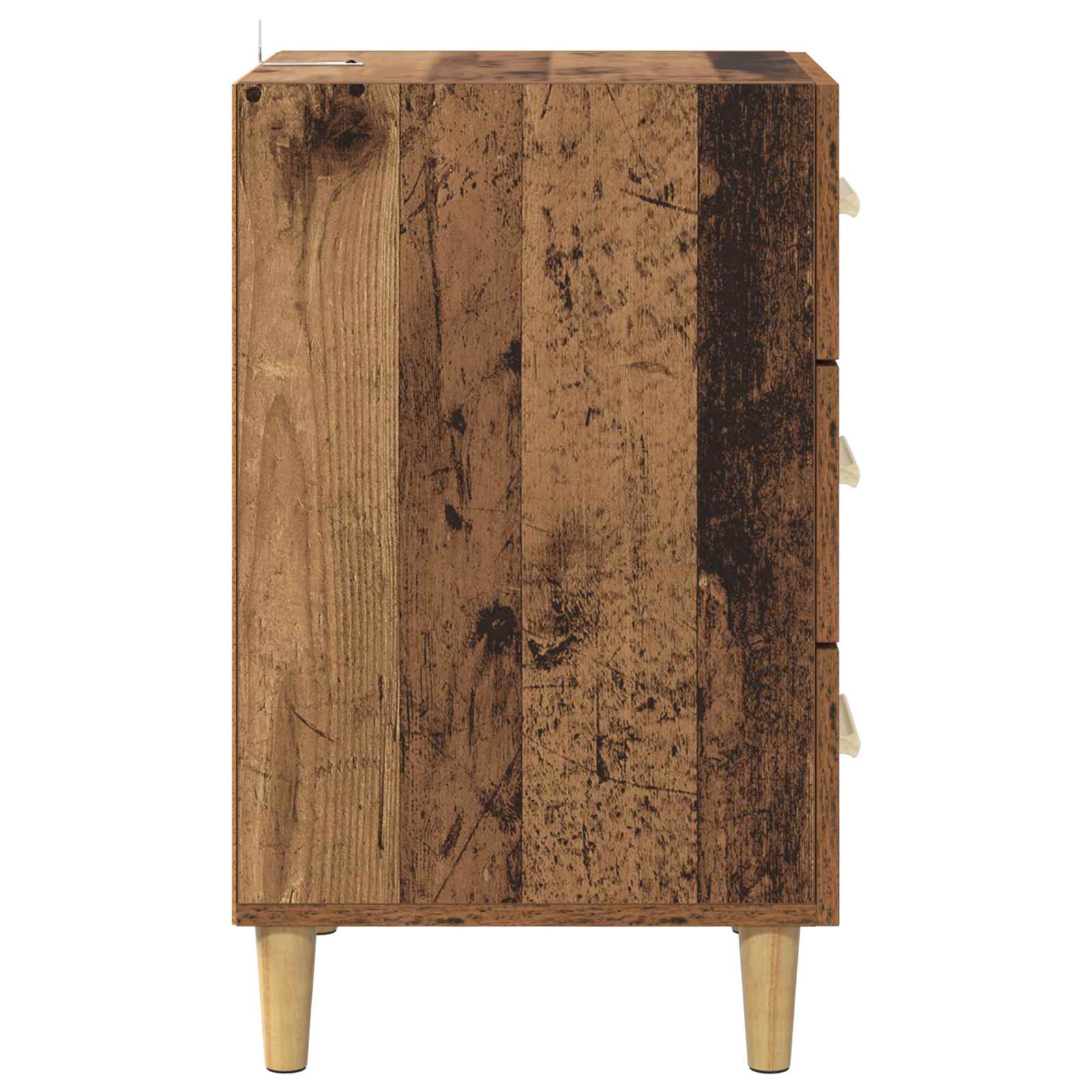 Noćni ormar Staro drvo 40 x 40 x 66 cm Konstruirano drvo