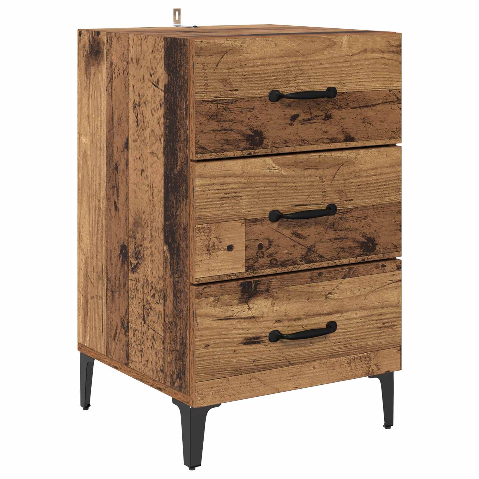 Noćni ormar Staro drvo 40 x 40.5 x 66 cm Konstruirano drvo