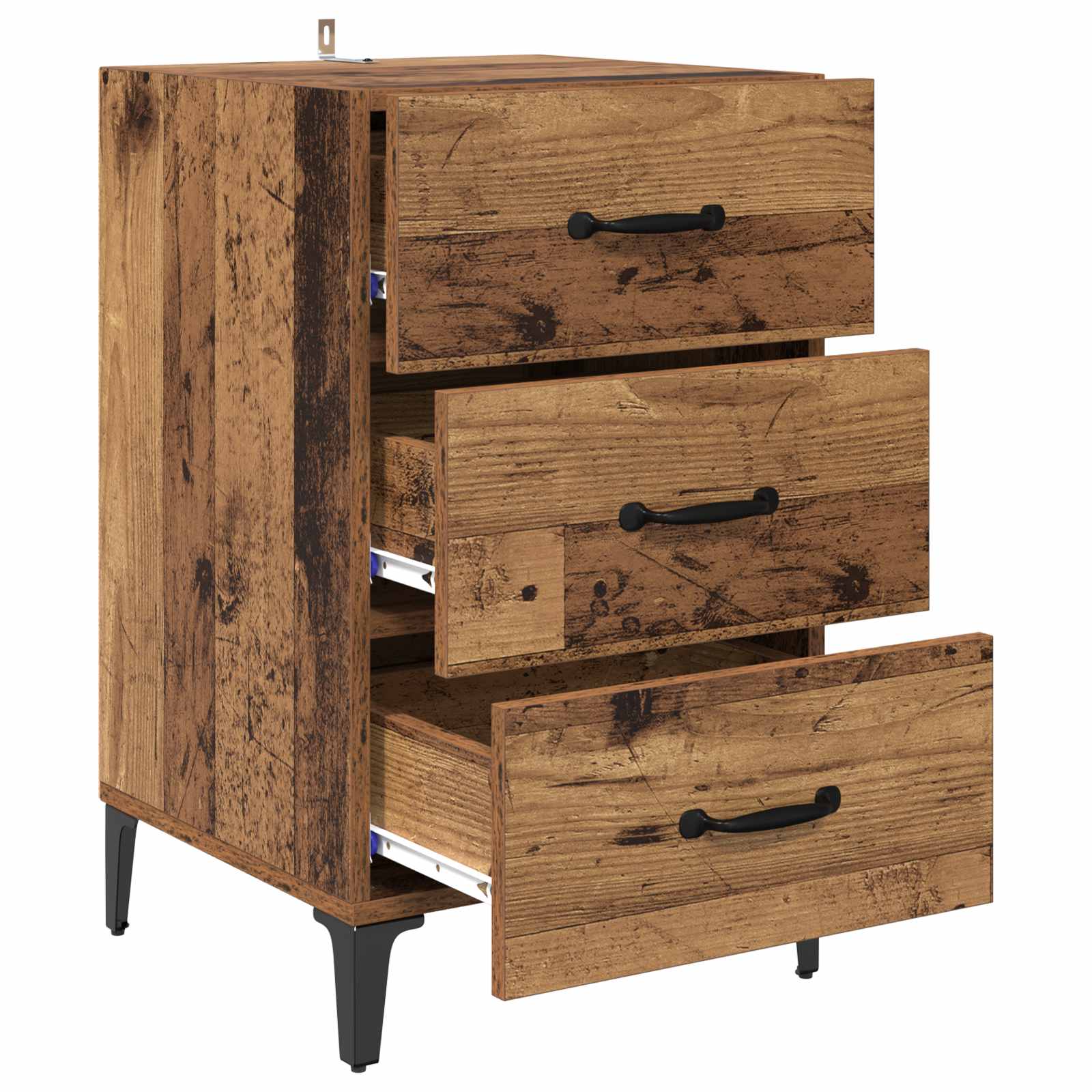 Noćni ormar Staro drvo 40 x 40.5 x 66 cm Konstruirano drvo