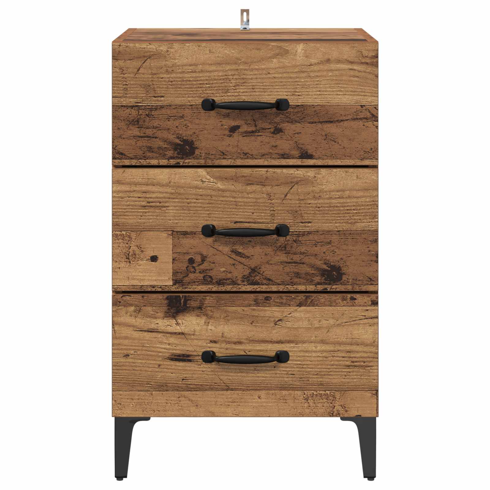 Noćni ormar Staro drvo 40 x 40.5 x 66 cm Konstruirano drvo