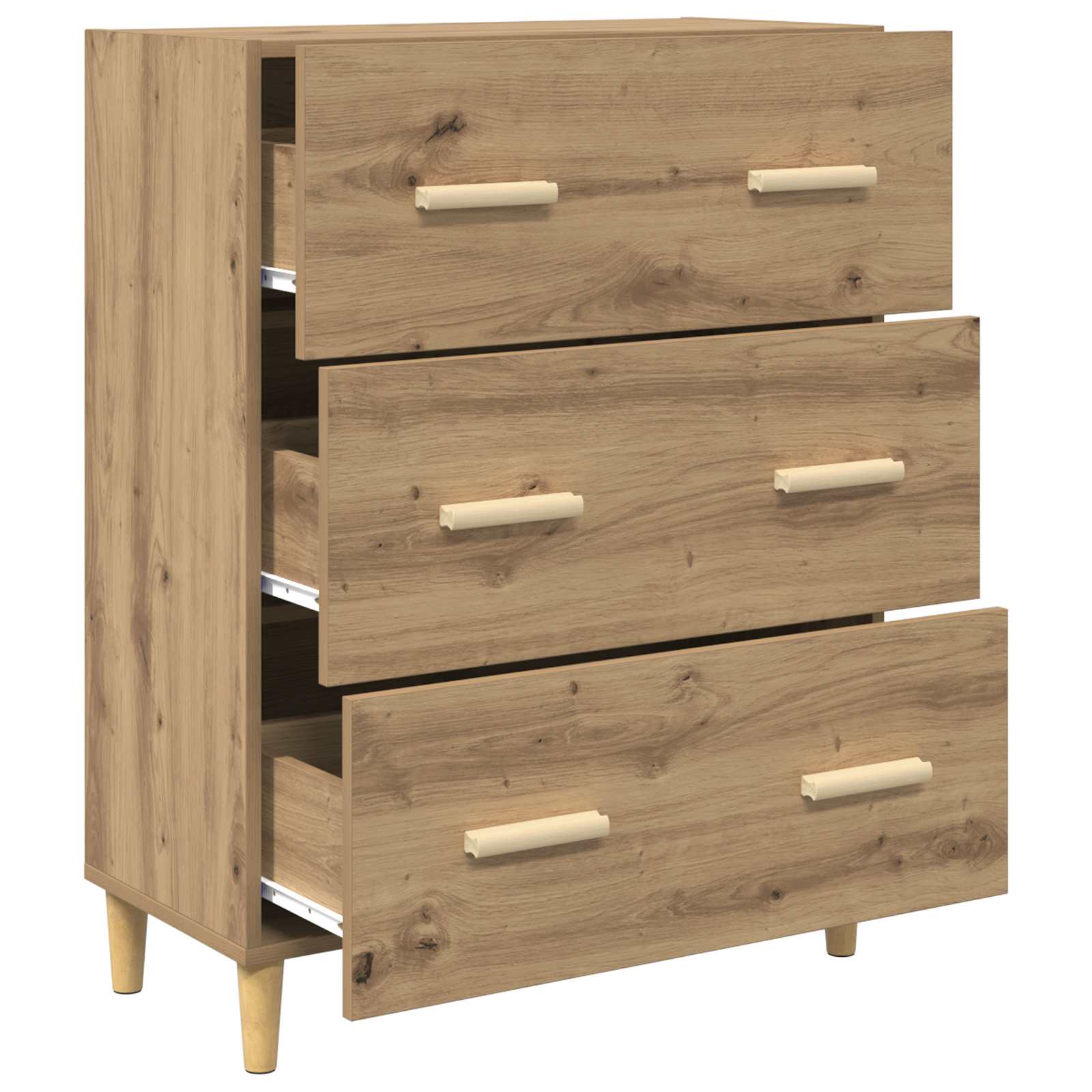 Kreveta Umjetnički hrast 69,5 x 34 x 90 cm Konstruirano drvo