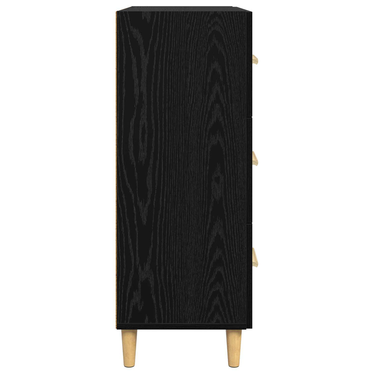 Kreveta Crni hrast 69,5 x 34 x 90 cm Konstruirano drvo