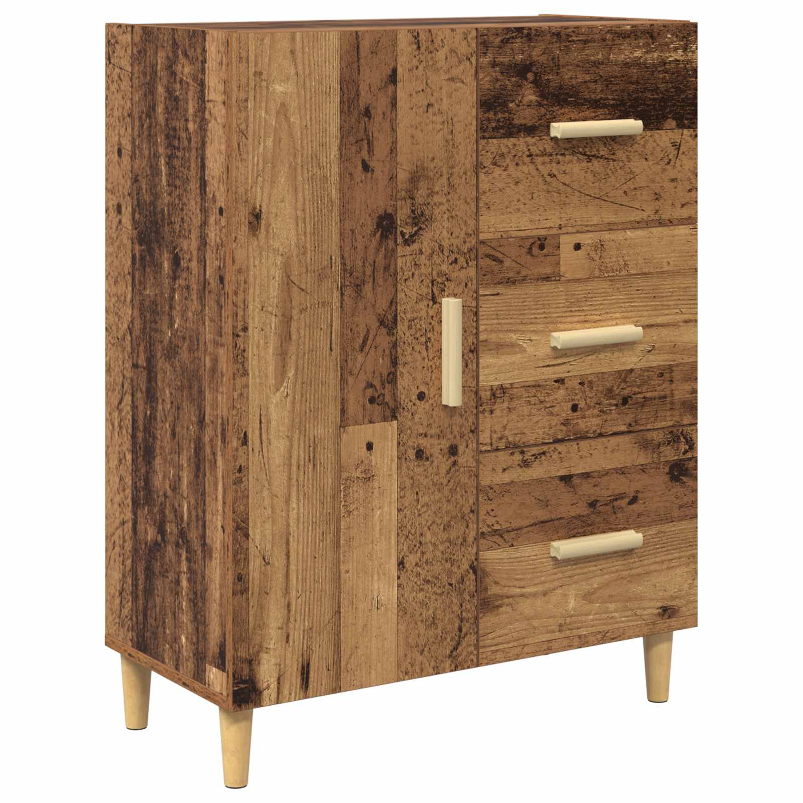 Kreveta Staro drvo 34 x 69.5 x 90 cm Konstruirano drvo