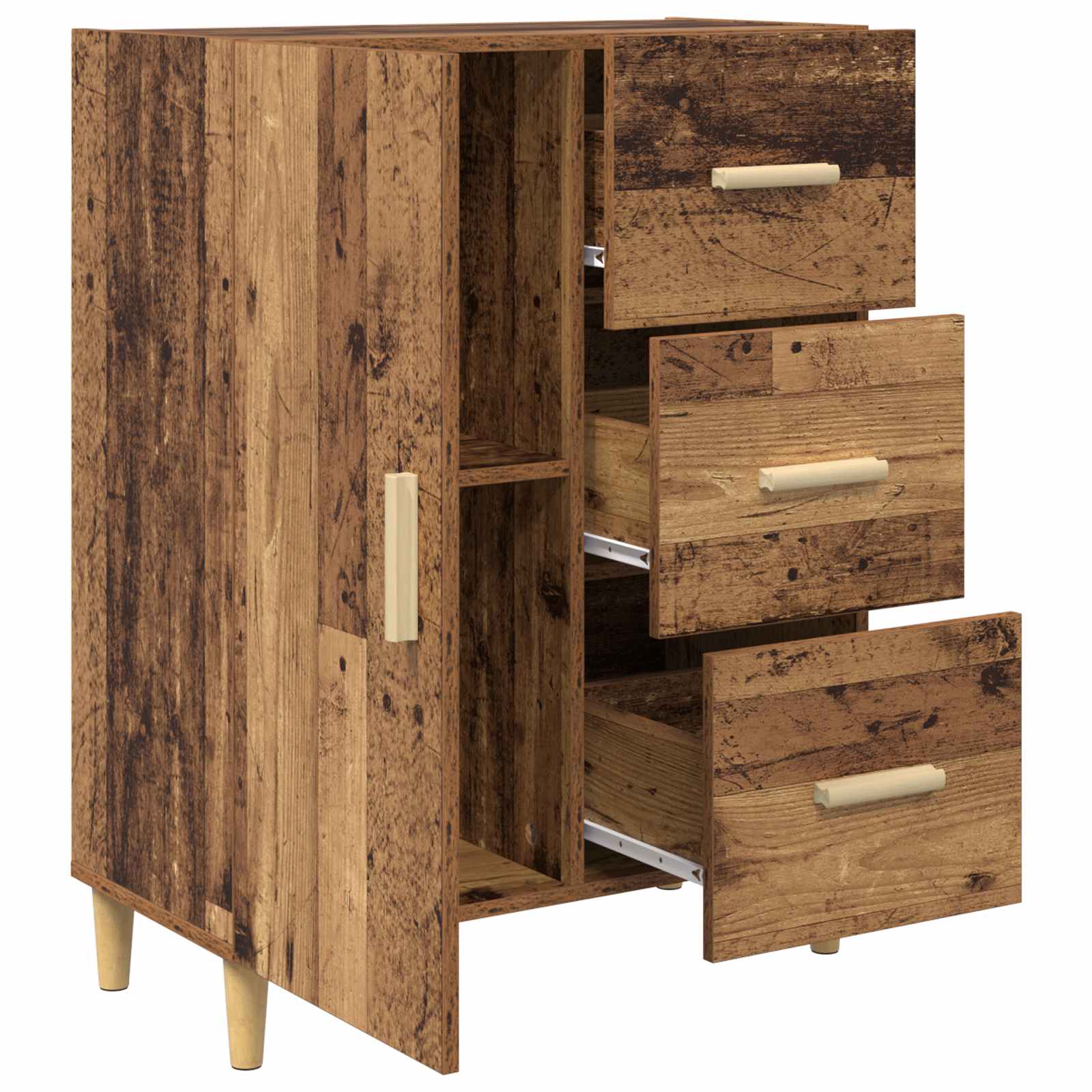 Kreveta Staro drvo 34 x 69.5 x 90 cm Konstruirano drvo