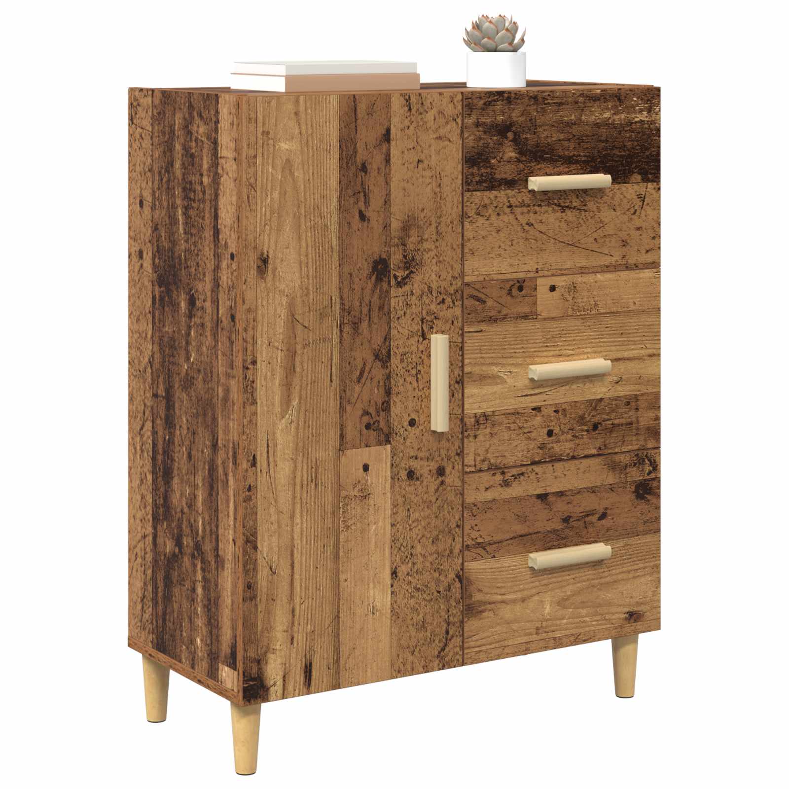 Kreveta Staro drvo 34 x 69.5 x 90 cm Konstruirano drvo
