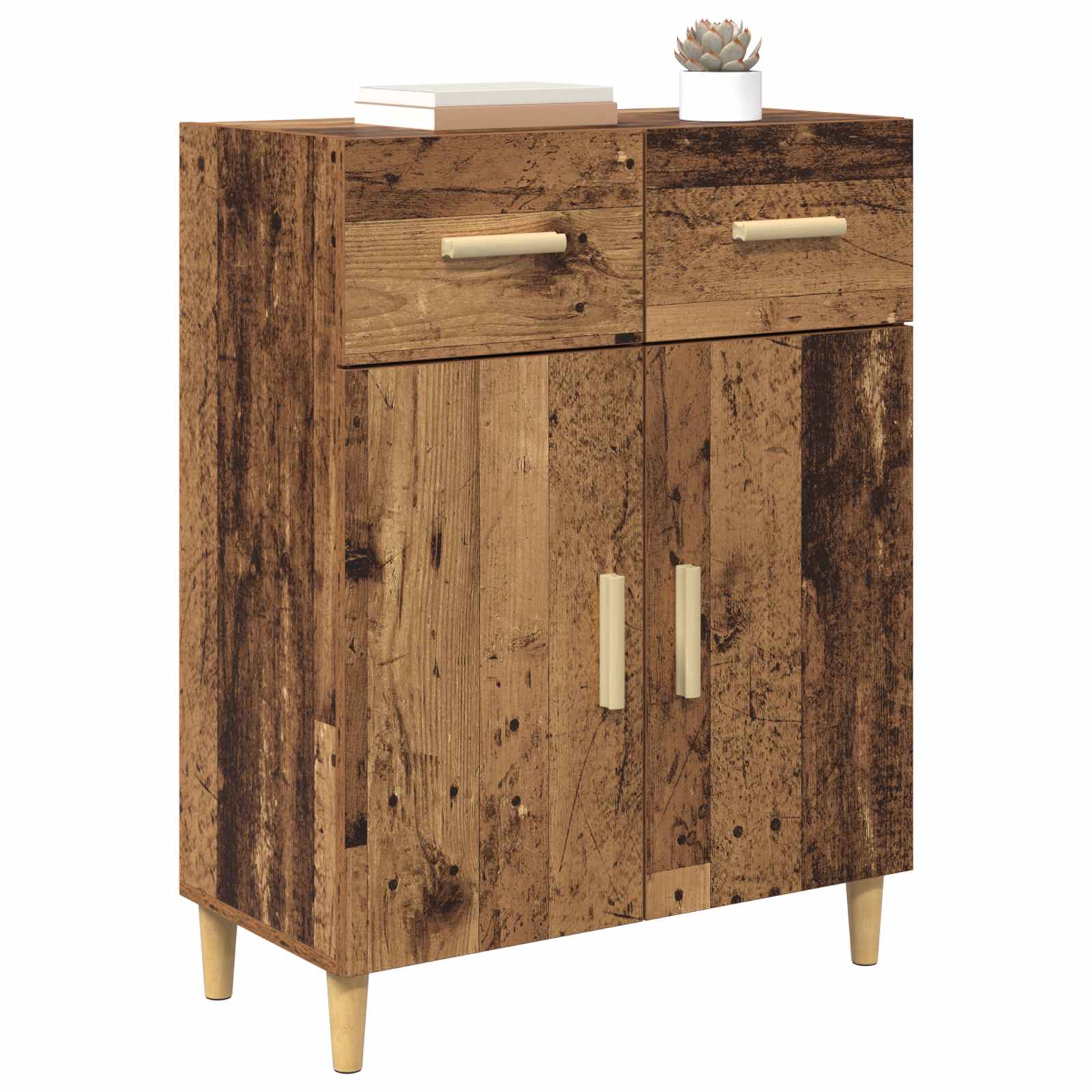 Kreveta Staro drvo 34 x 69.5 x 89 cm Konstruirano drvo