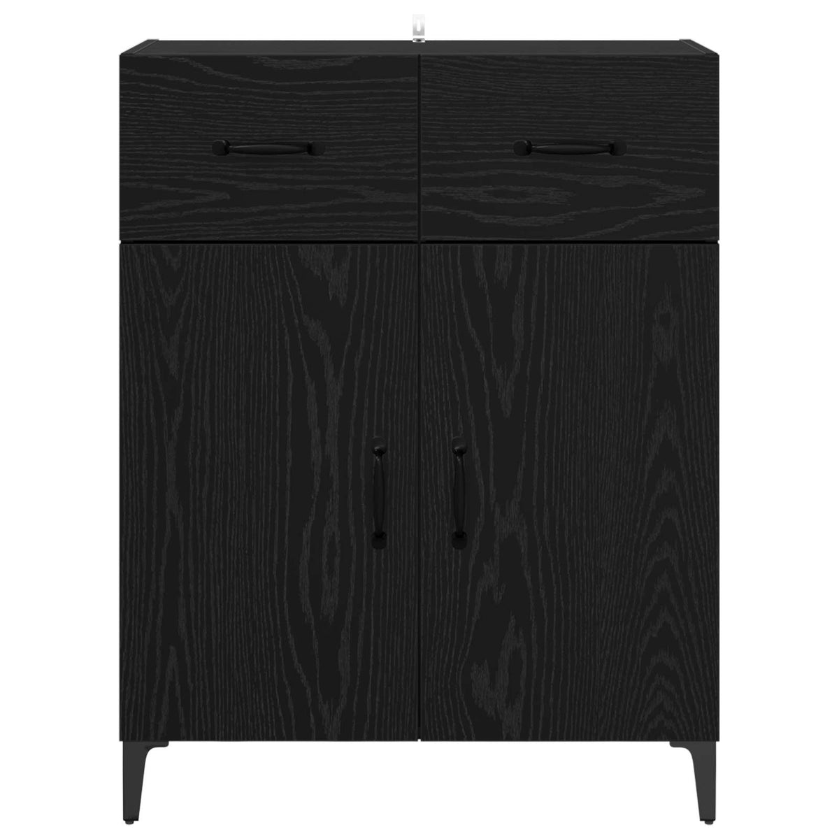 Kreveta Crni hrast 69,5 x 34 x 90 cm Konstruirano drvo