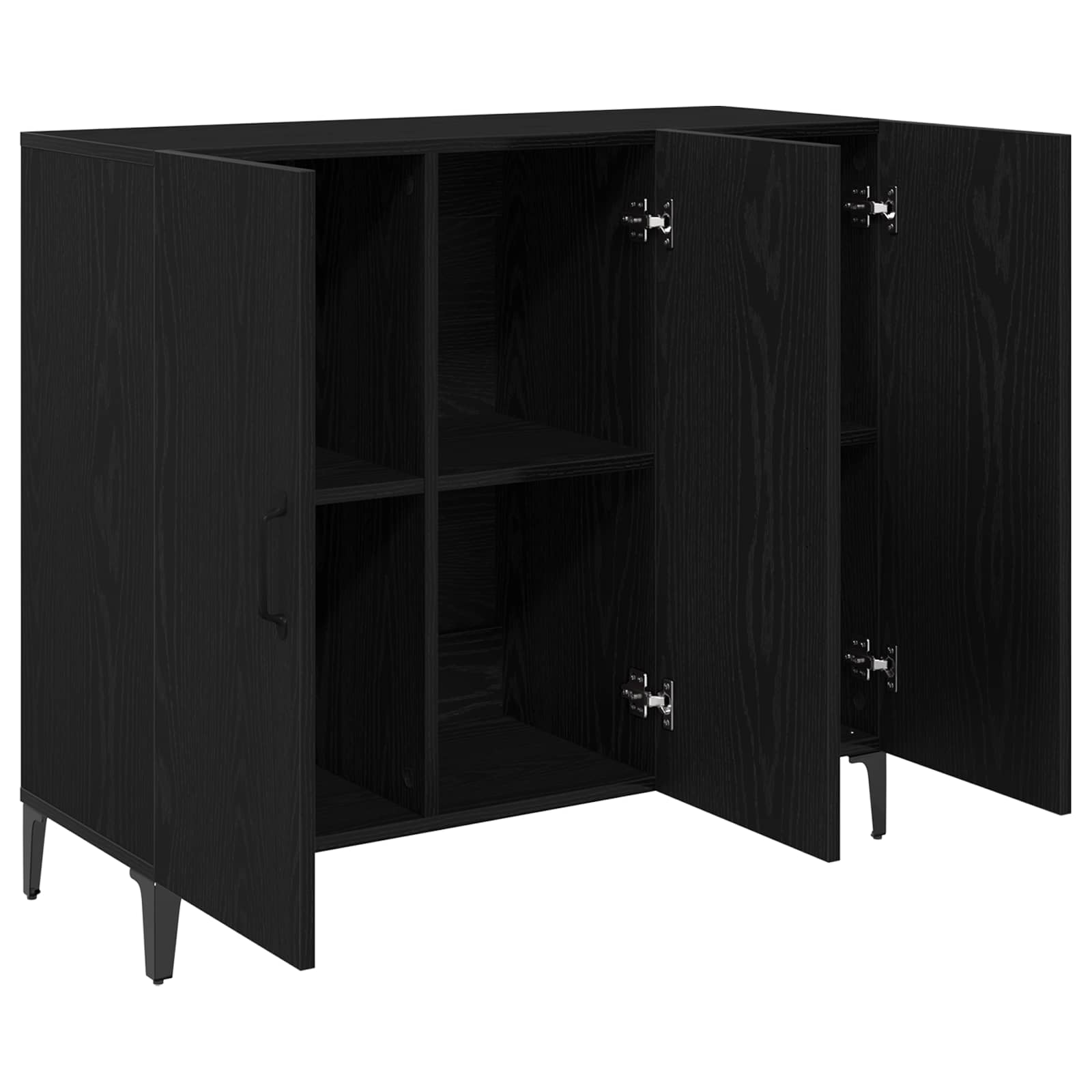 Kreveta Crni hrast 34 x 90 x 80 cm Konstruirano drvo