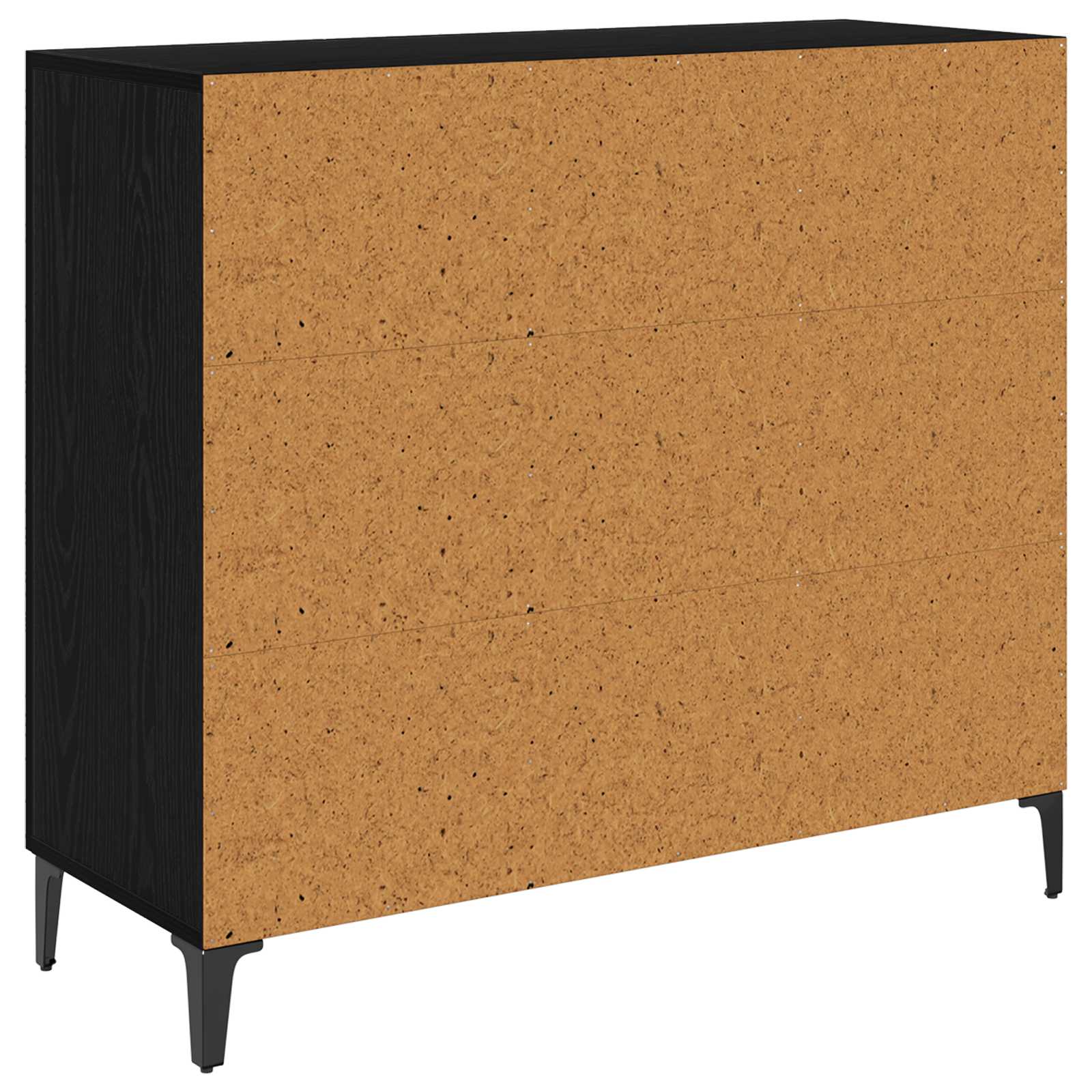 Kreveta Crni hrast 34 x 90 x 80 cm Konstruirano drvo