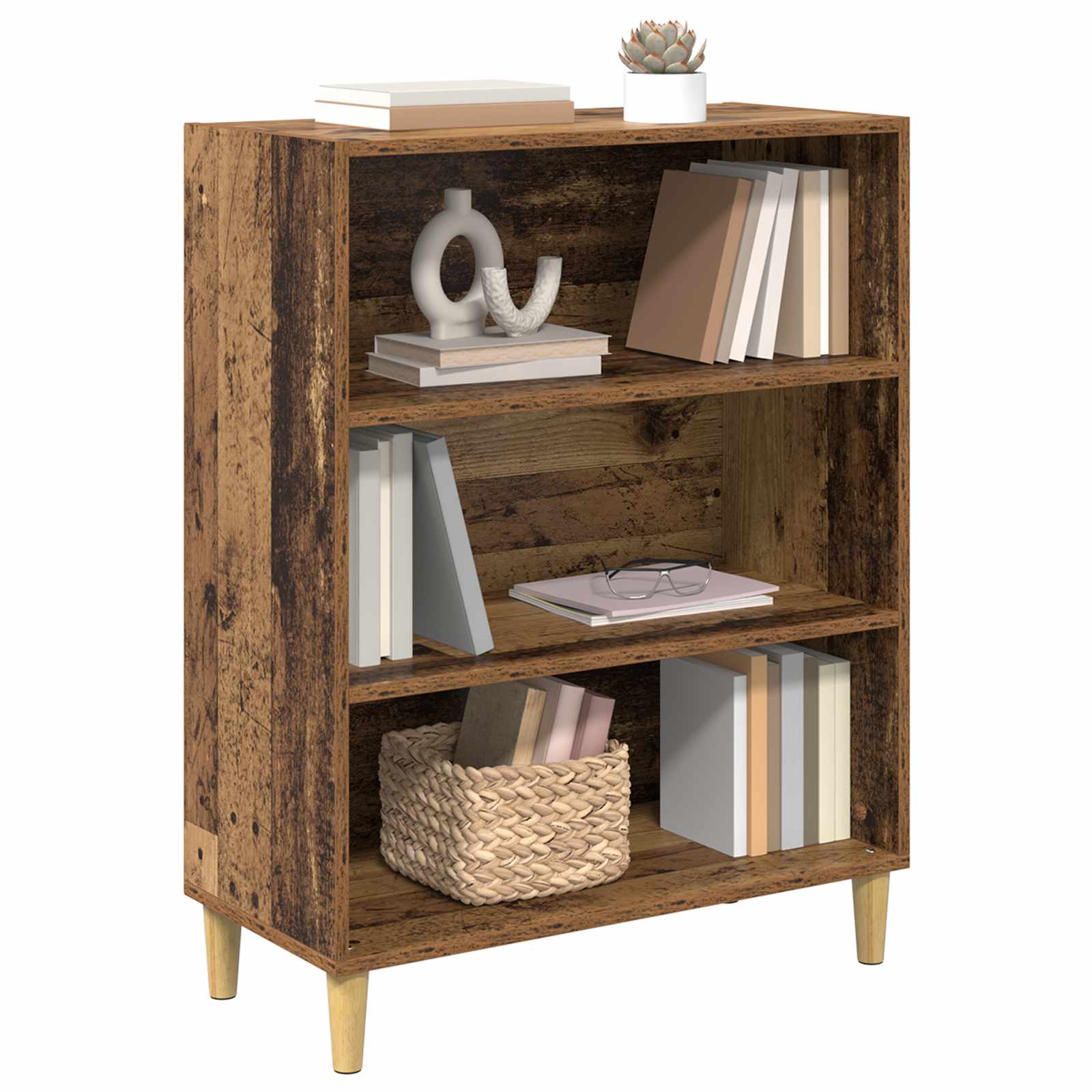 Kreveta Staro drvo 69,5 x 32,5 x 90 cm Konstruirano drvo
