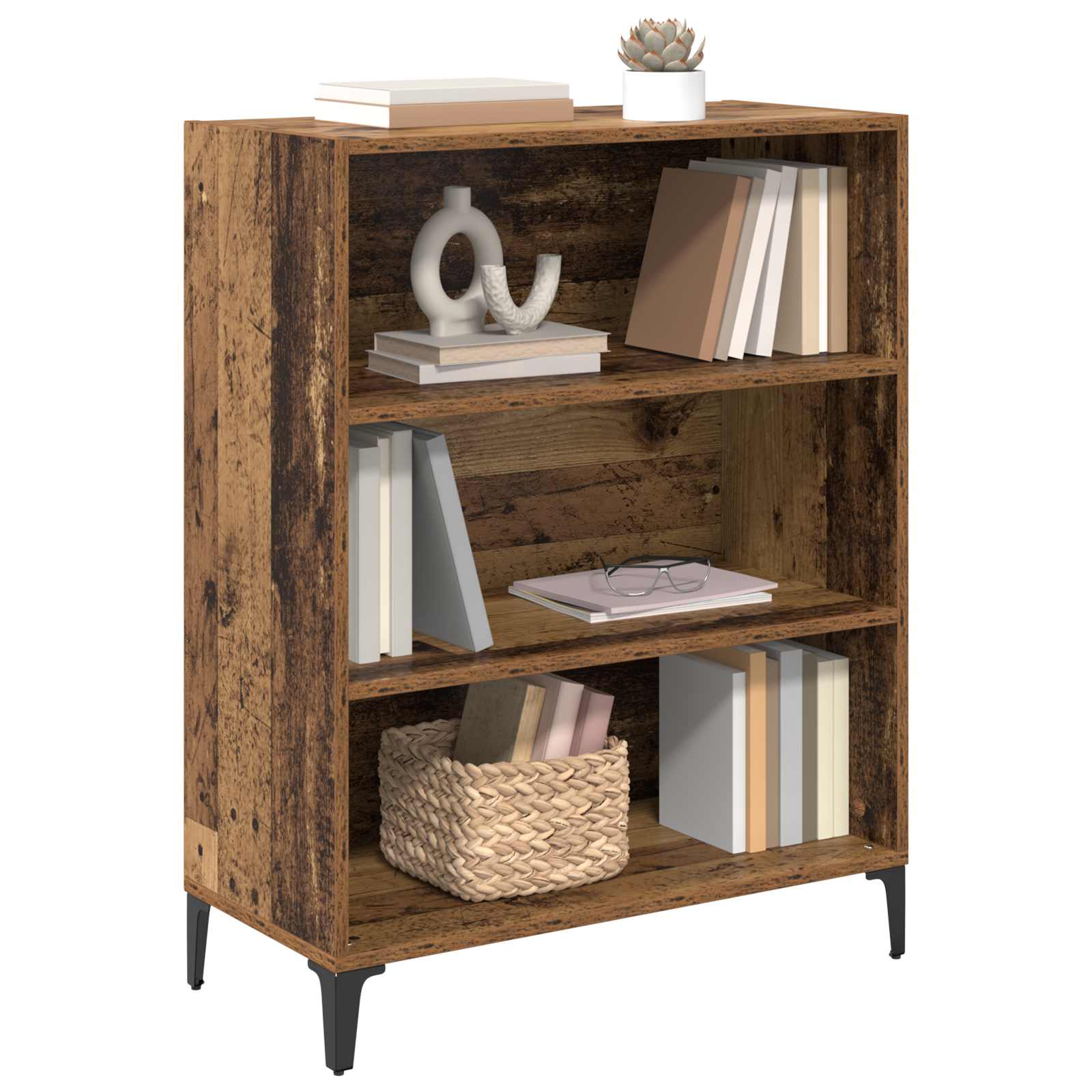 Kreveta Staro drvo 69,5 x 32,5 x 90 cm Konstruirano drvo