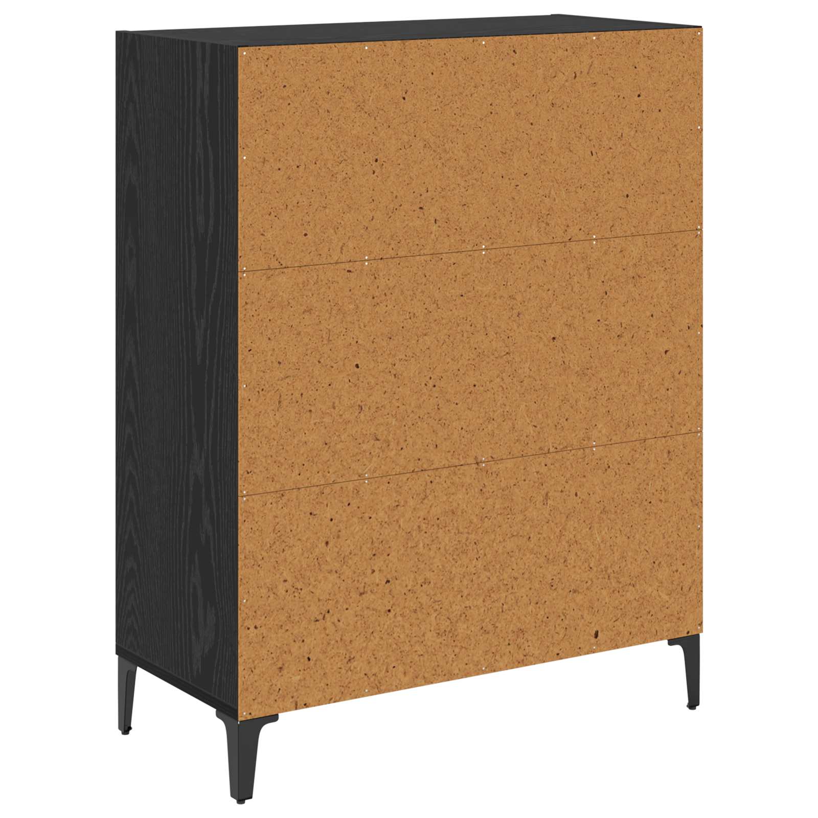 Kreveta Crni hrast 69,5 x 32,5 x 90 cm Konstruirano drvo