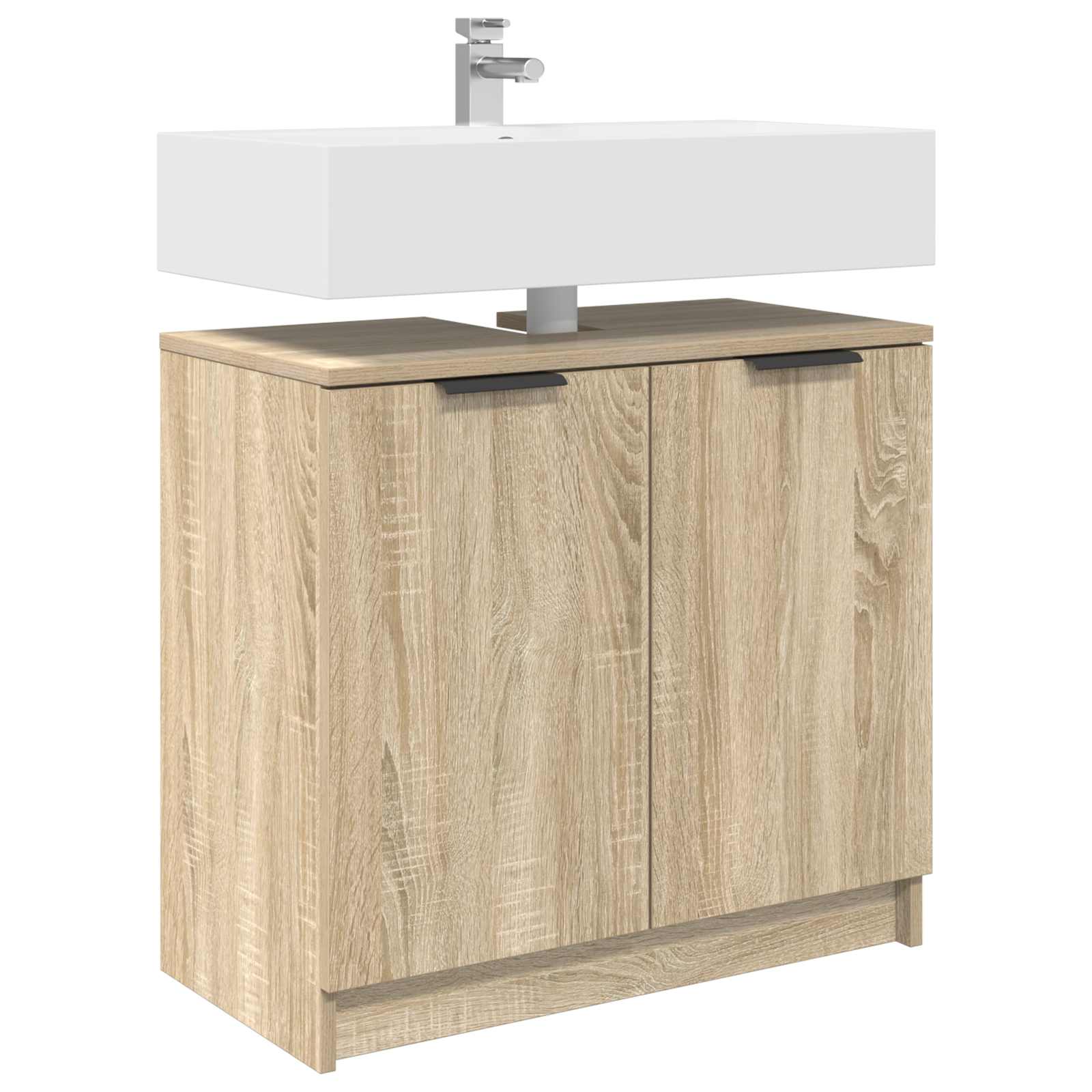 Kupaonski ormar s pohranom Sonoma hrast 64,5 x 33,5 x 59 cm