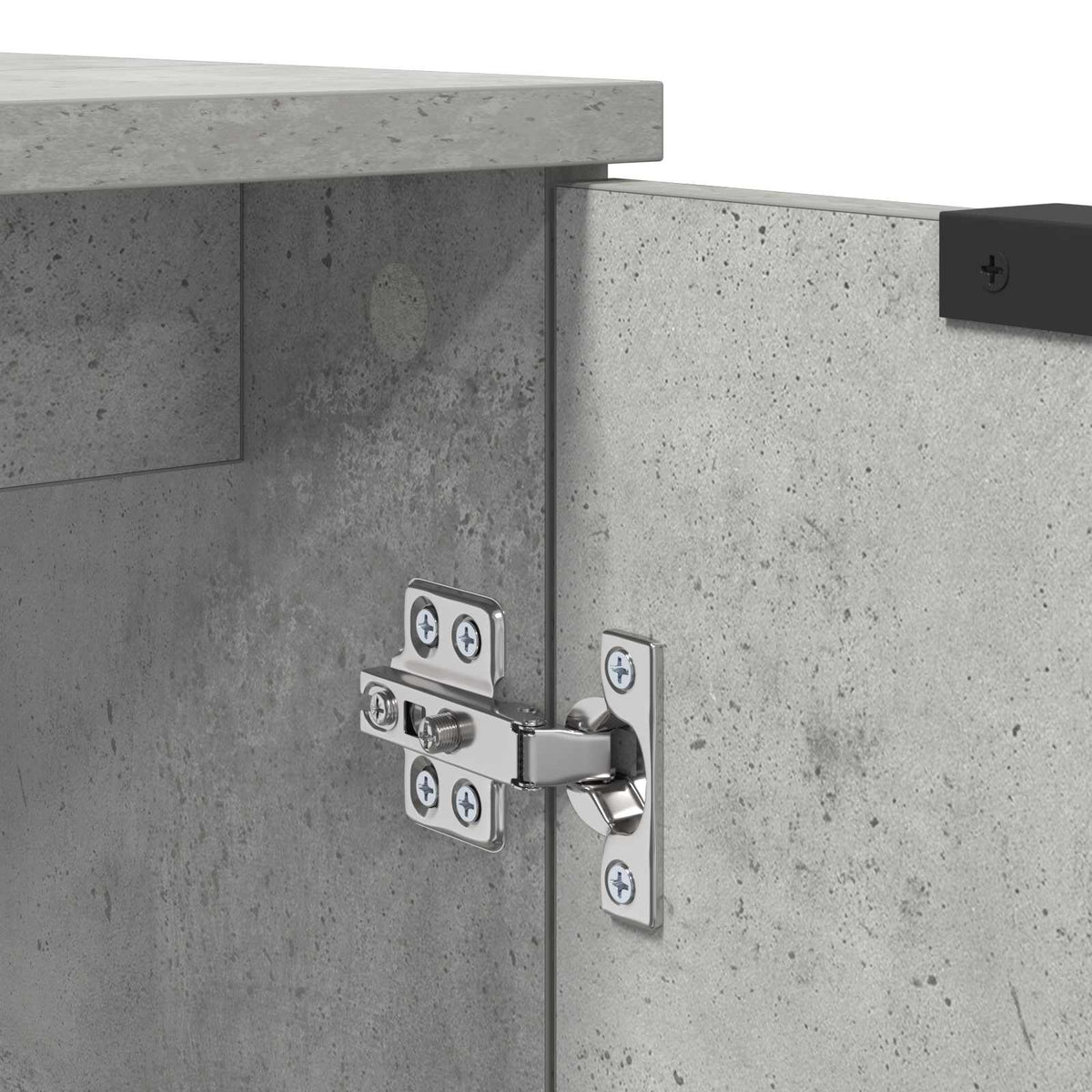 Kupaonski ormar s pohranom Betonski sivi 64,5 x 33,5 x 59 cm