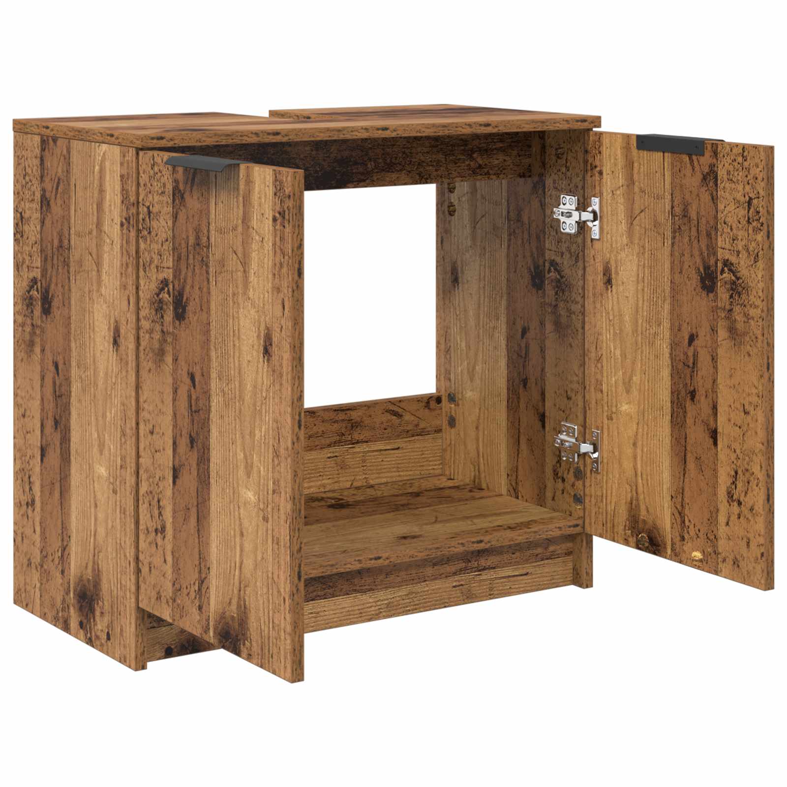 Kupaonski ormar s pohranom Staro drvo 64,5 x 33,5 x 59 cm