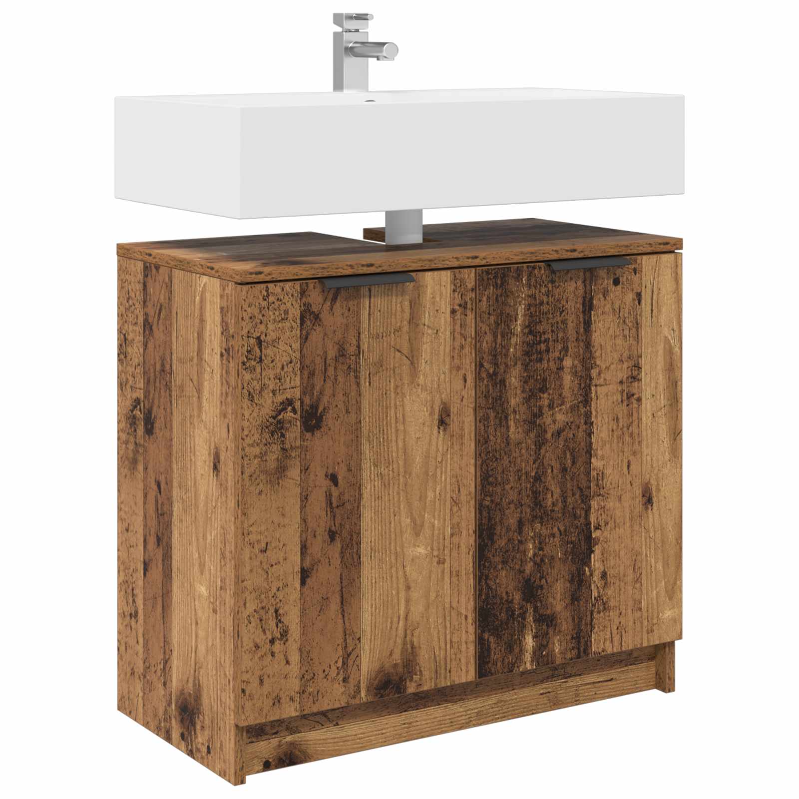 Kupaonski ormar s pohranom Staro drvo 64,5 x 33,5 x 59 cm