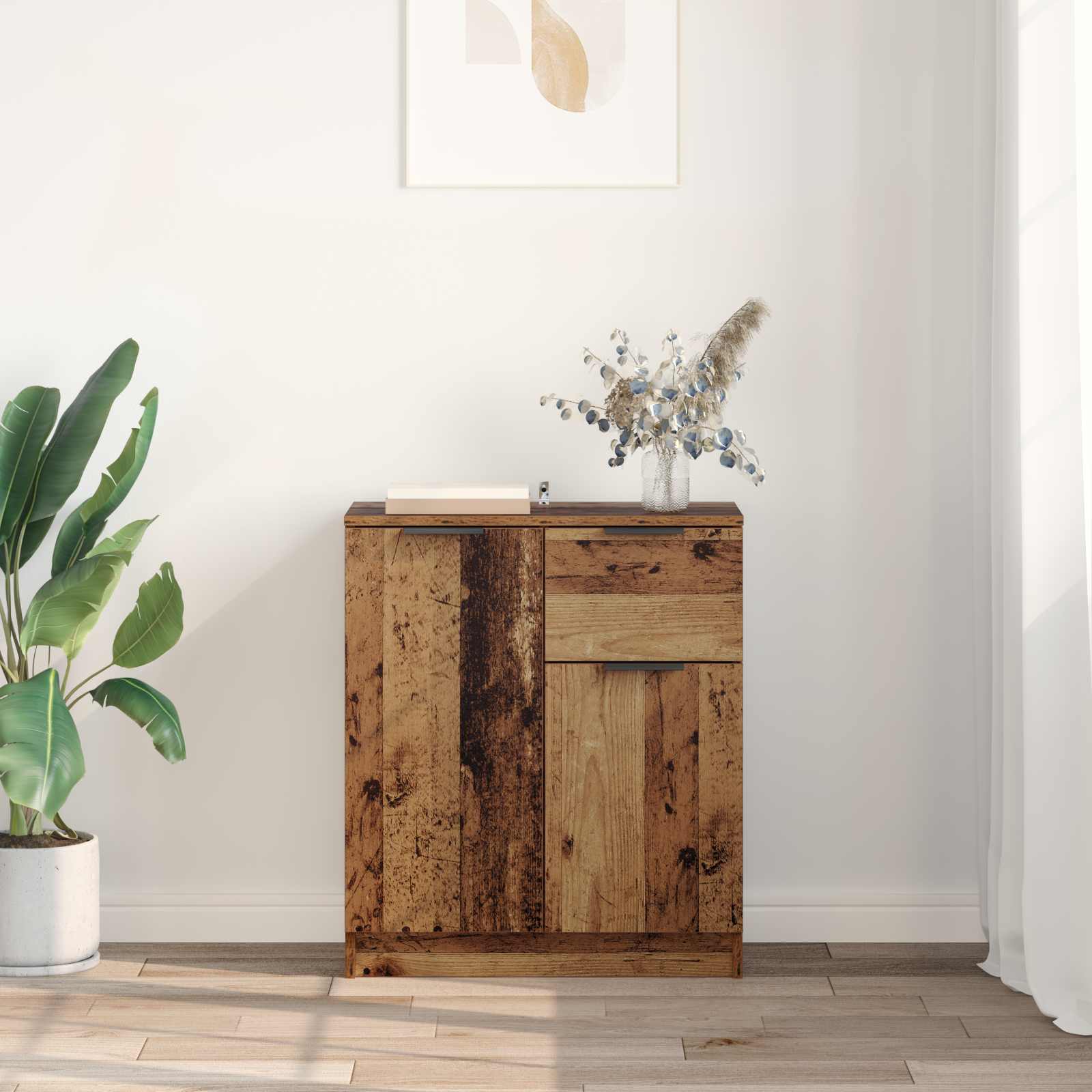 Kreveta s ladicama Staro drvo 60 x 30 x 70 cm Konstruirano drvo