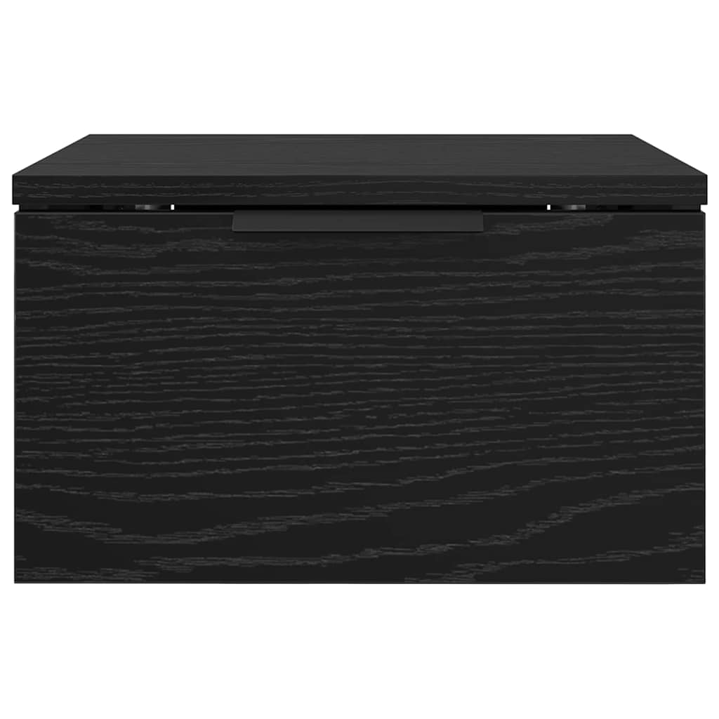 Noćni ormar 2 pcs Crni hrast 34 x 30 x 20 cm Konstruirano drvo