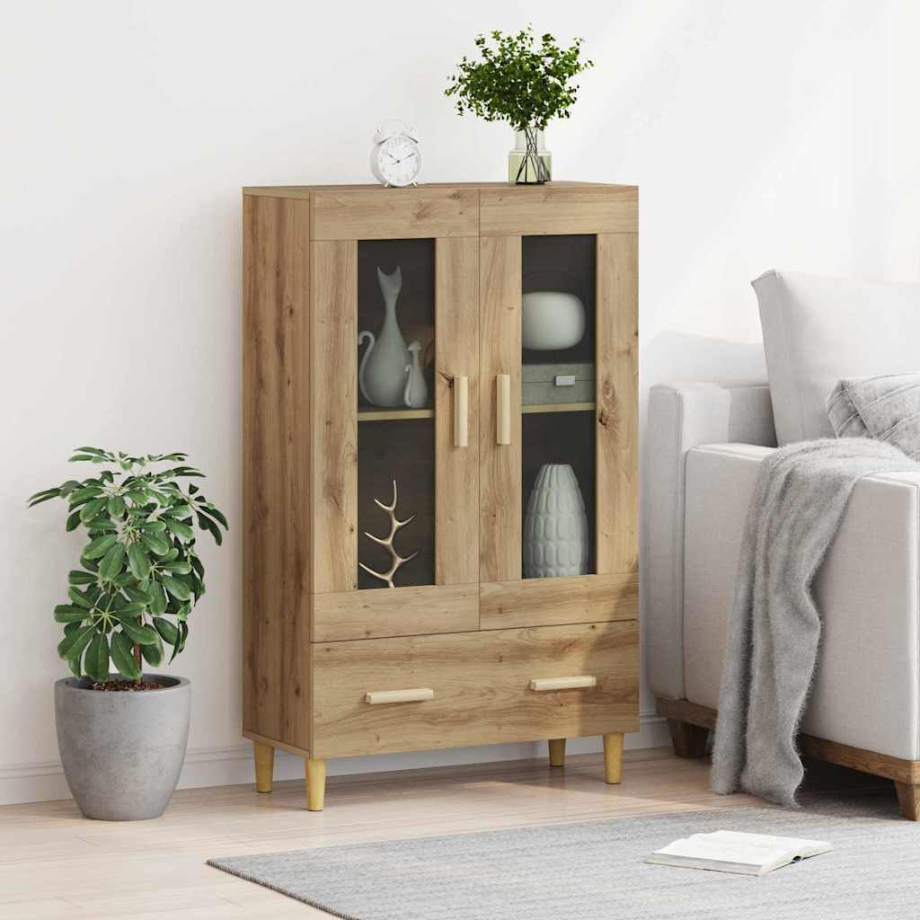 Highboard Umjetnički hrast 70 x 31 x 115 cm Konstruirano drvo