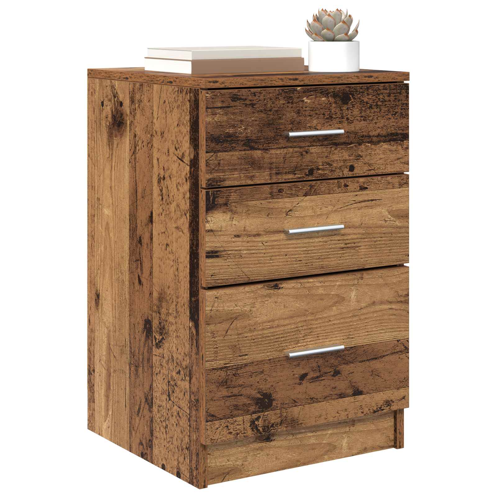 Noćni ormar Staro drvo 40 x 40 x 63 cm Konstruirano drvo