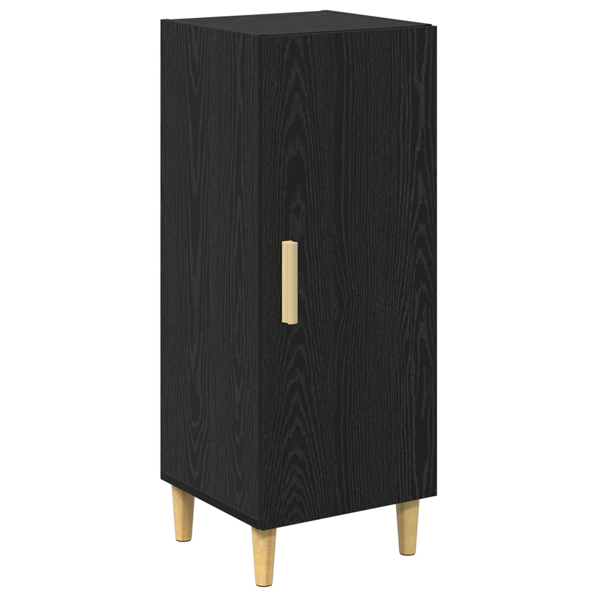 Kreveta Zidne Crni hrast 34,5 x 34 x 90 cm Konstruirano drvo