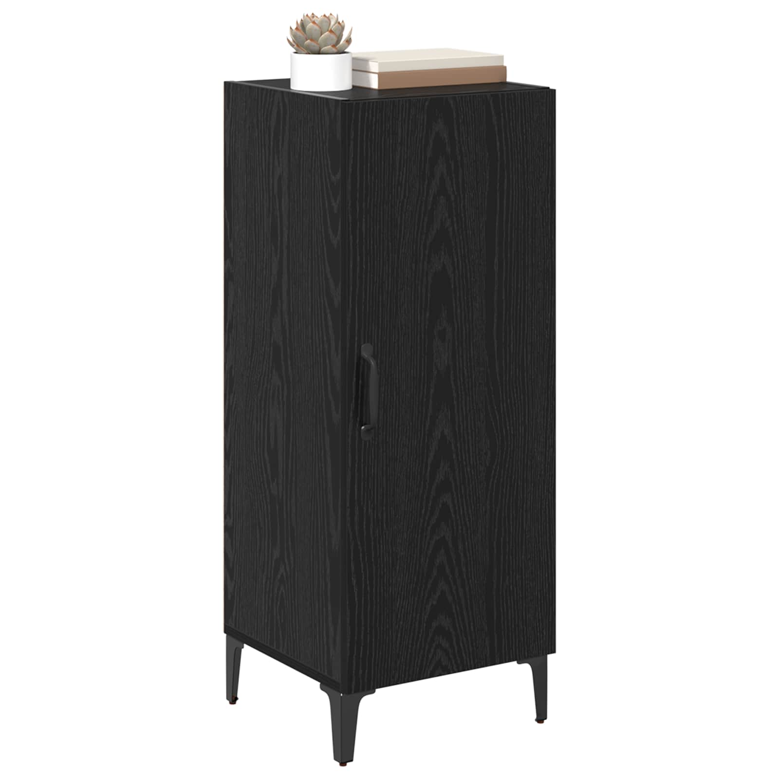 Kreveta Zidne Crni hrast 34,5 x 34 x 90 cm Konstruirano drvo