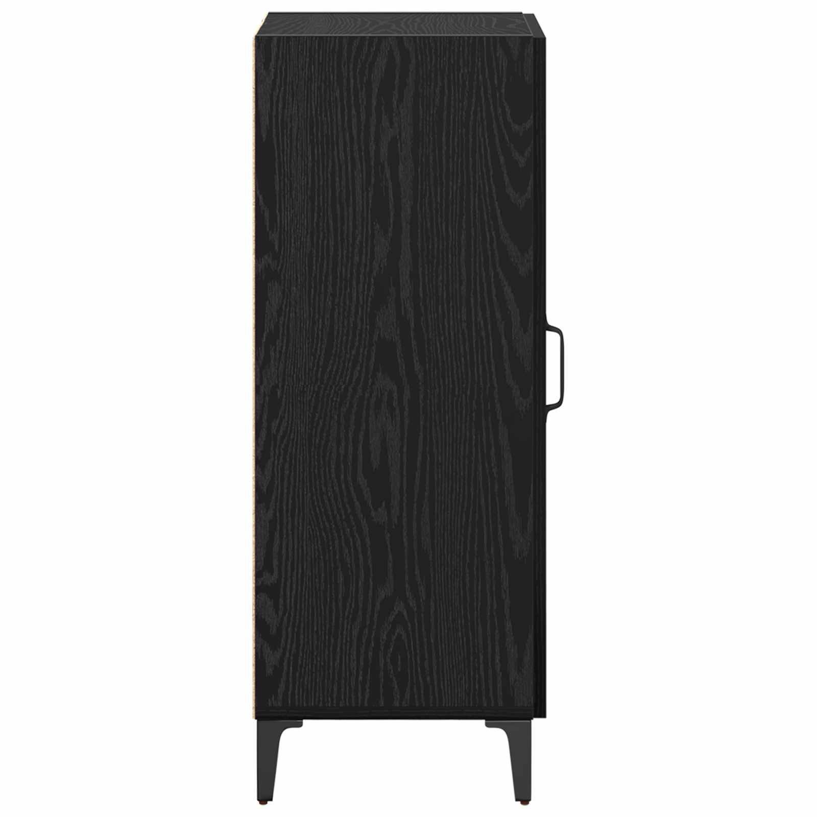 Kreveta Zidne Crni hrast 34,5 x 34 x 90 cm Konstruirano drvo