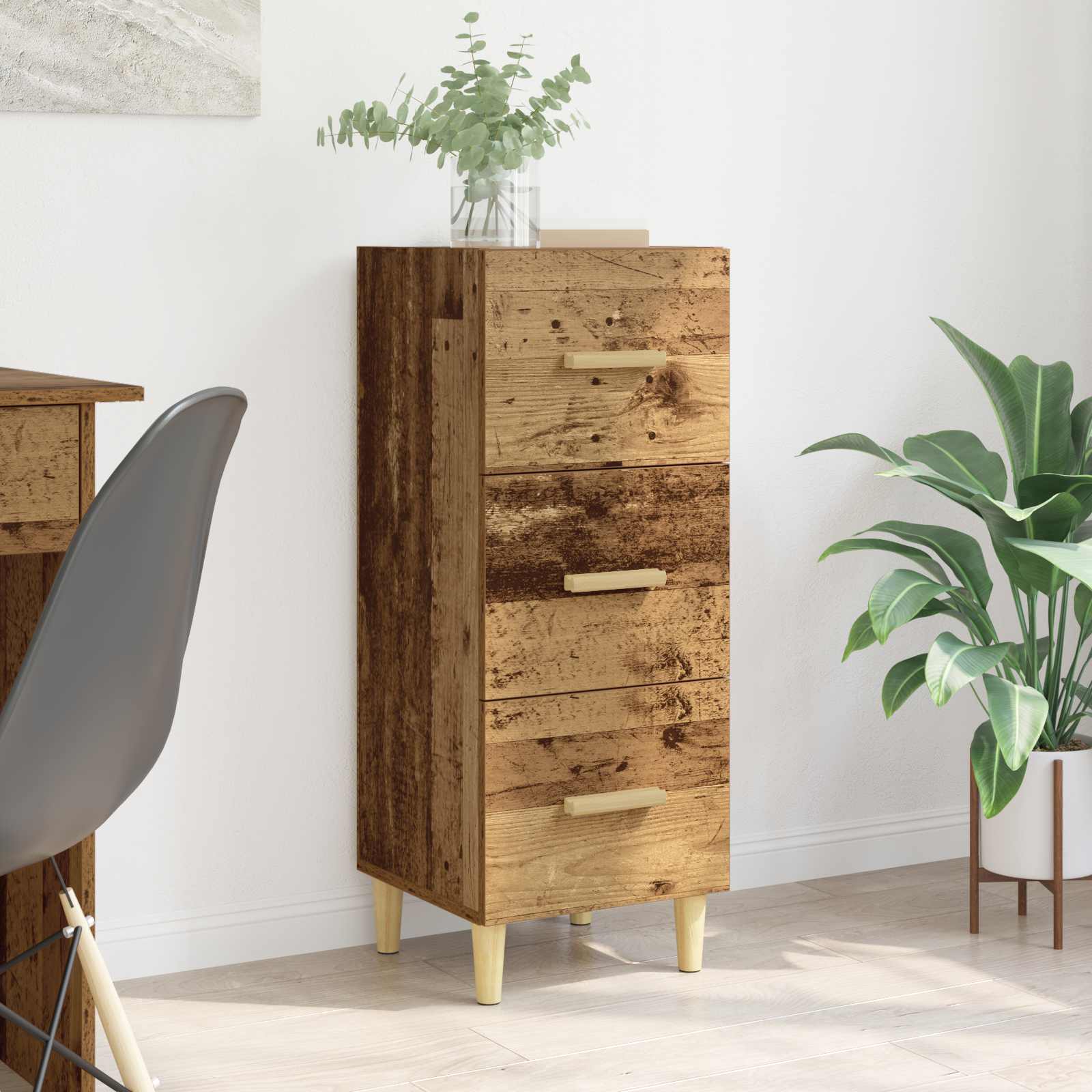 Kreveta Staro drvo 34,5 x 34 x 90 cm Konstruirano drvo