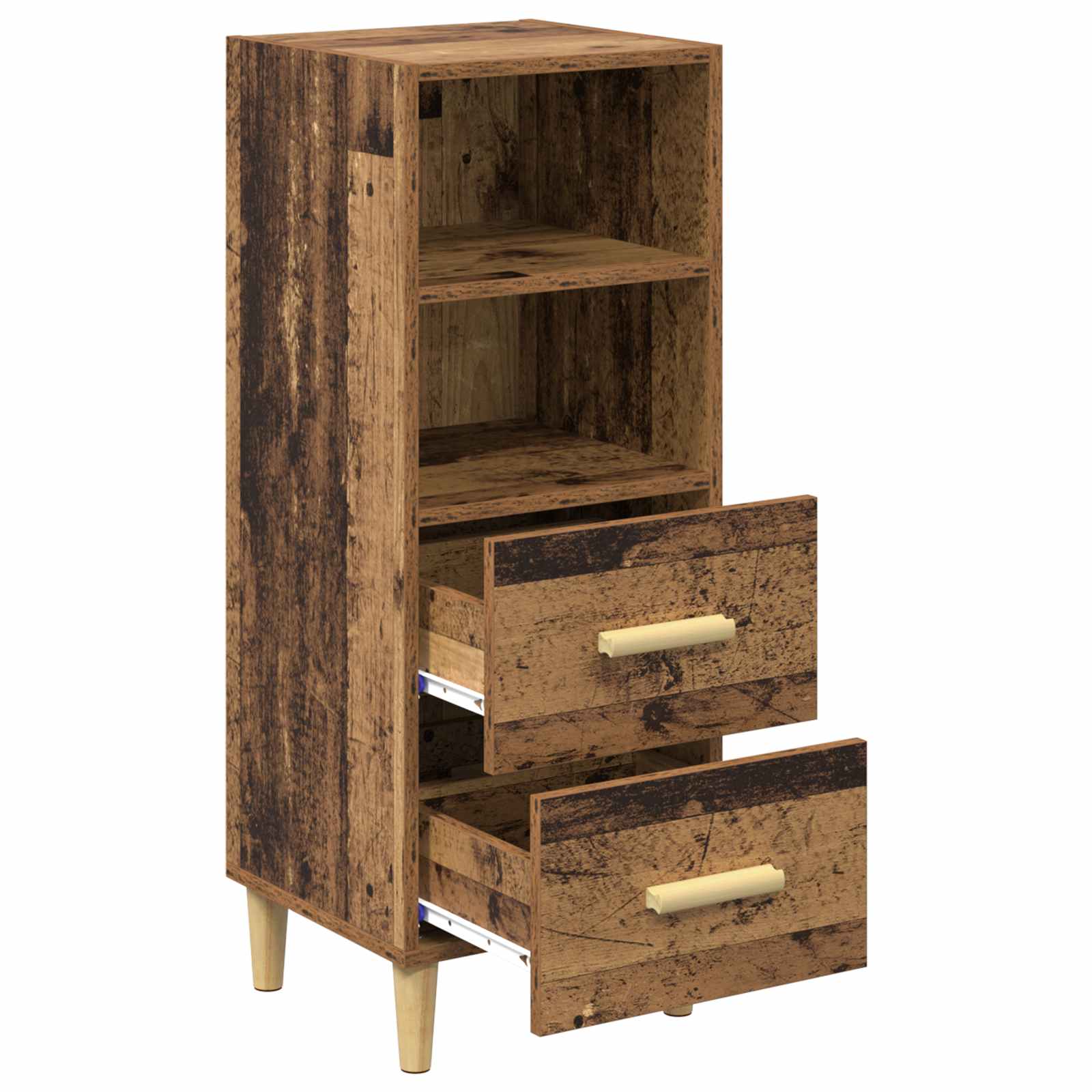 Kreveta Staro drvo 34 x 34.5 x 90 cm Konstruirano drvo