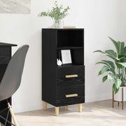 Kreveta Crni hrast 34 x 34.5 x 90 cm Konstruirano drvo