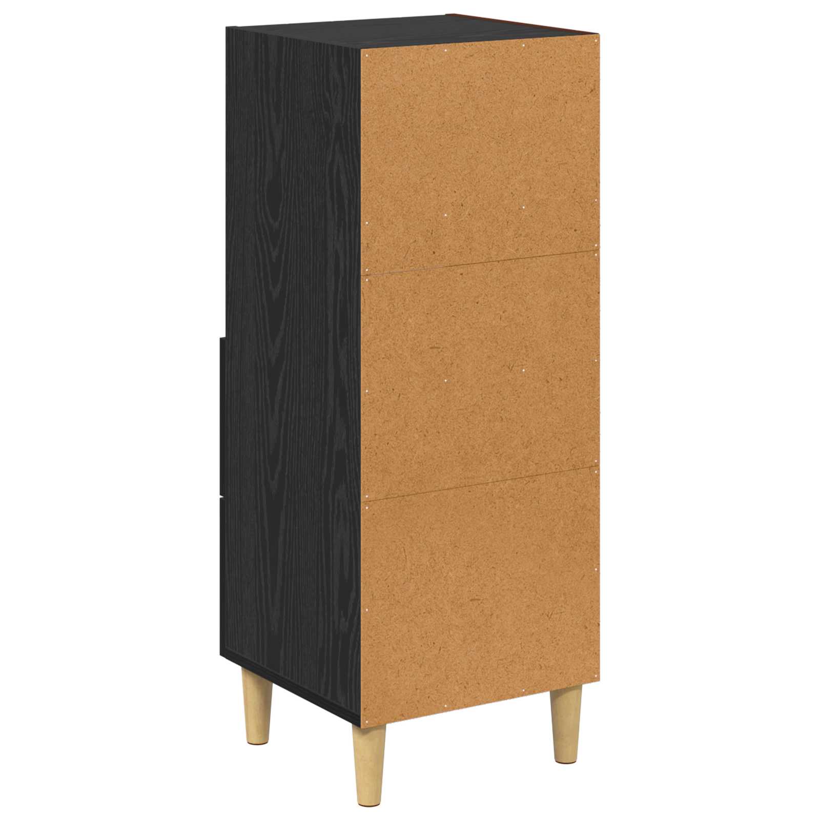 Kreveta Crni hrast 34 x 34.5 x 90 cm Konstruirano drvo